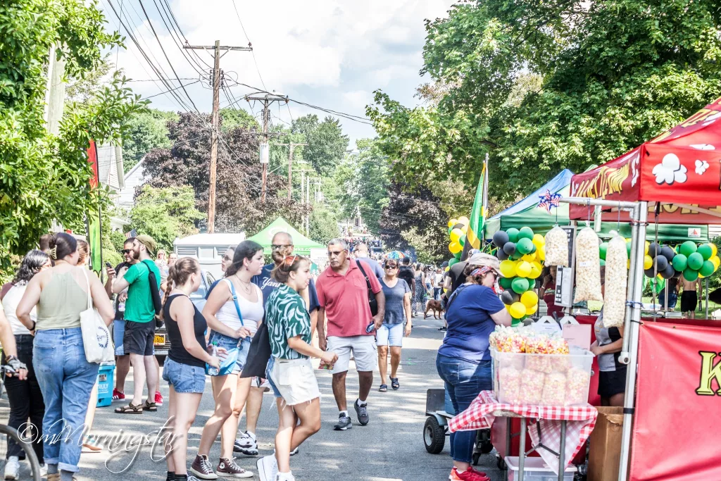 Binghamton Porchfest 2023 will have merchandise and food vendors set up around the area, as well as some lemonade stands made by entrepreneurial Binghamton youths. 
